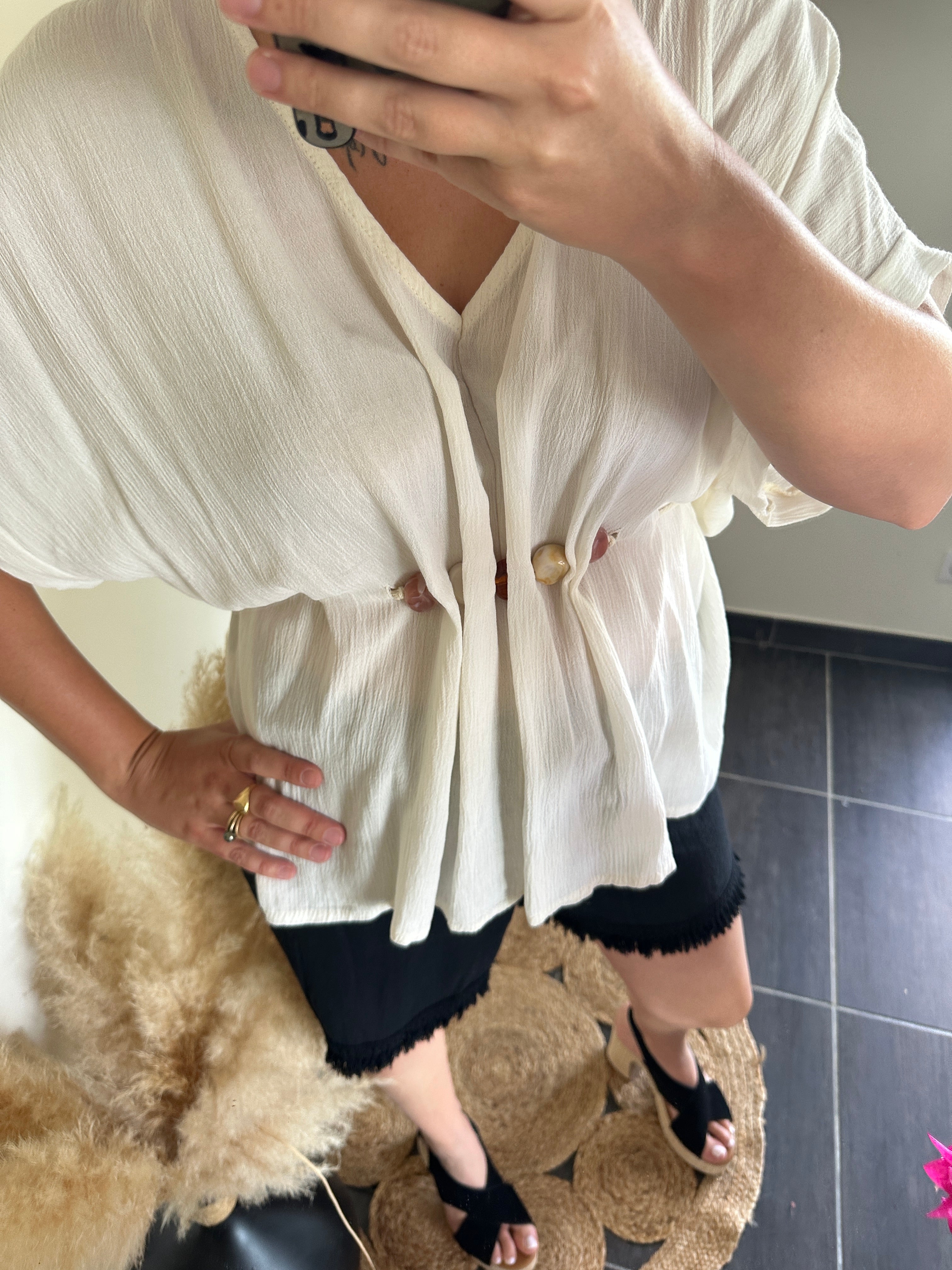 Blouse perle