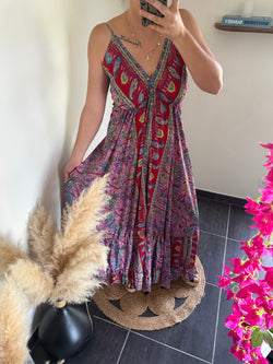 Robe longue dos nu Esma