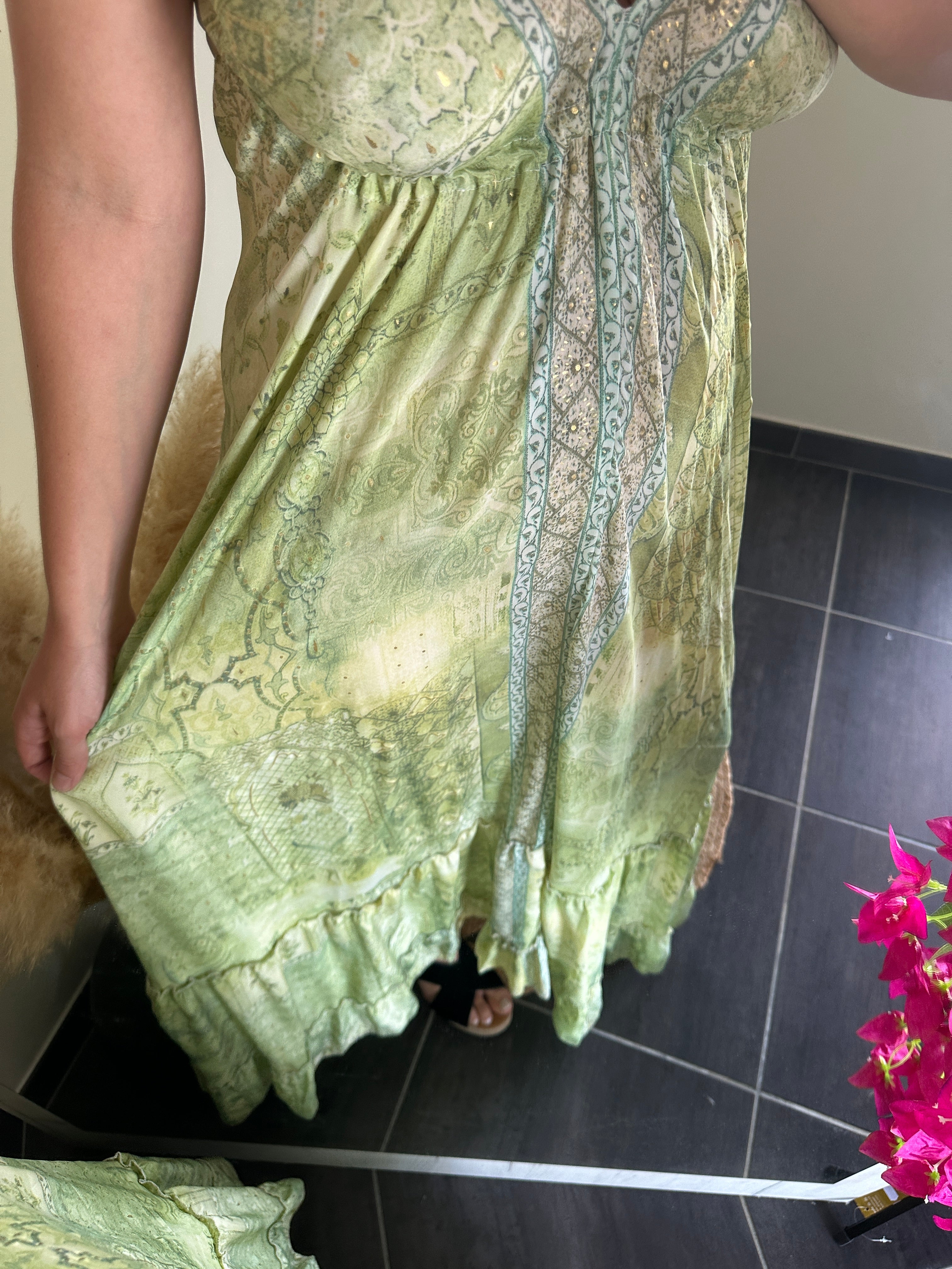 Robe longue dos nu Esma