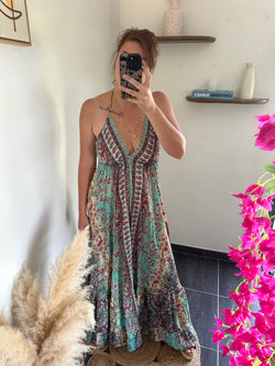 Robe longue dos nu Esma